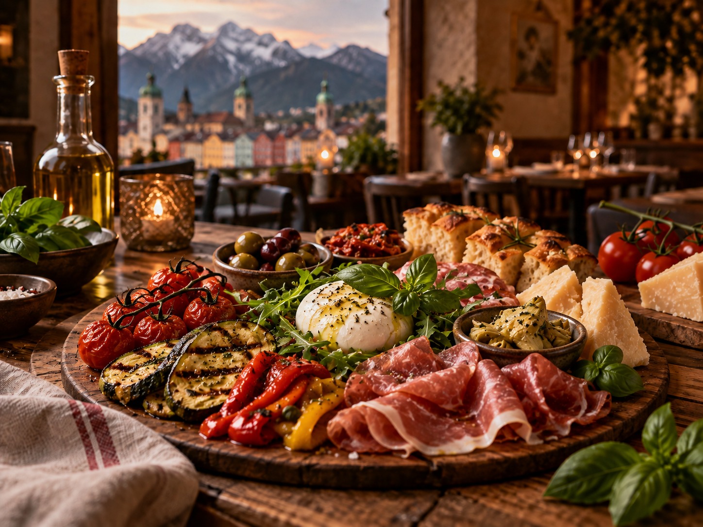 Italienische Spezialitäten Pizzeria Allora Innsbruck